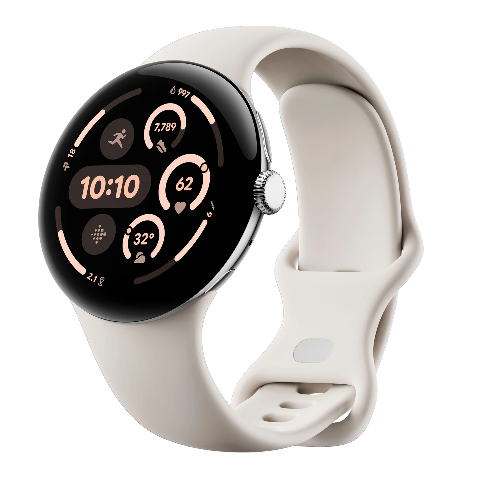 Sport Silicone Strap for Smartwatch - 45mm Wristband Accessory Bracelet