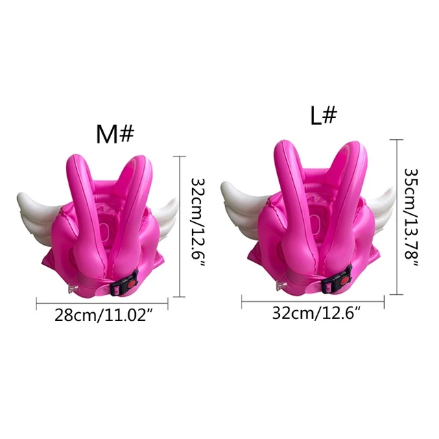 Adorable Swimming Vest Buoyancy Swimsuit Non-Flipover Swim Vest Summer Swim Learners Gear Girls Gift Inflatable Safety 2