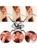 Ear Cleaning Tool Stainless Steel Ear Pick Kit &1Pc Storage Bag Earwax Remover Tool 6