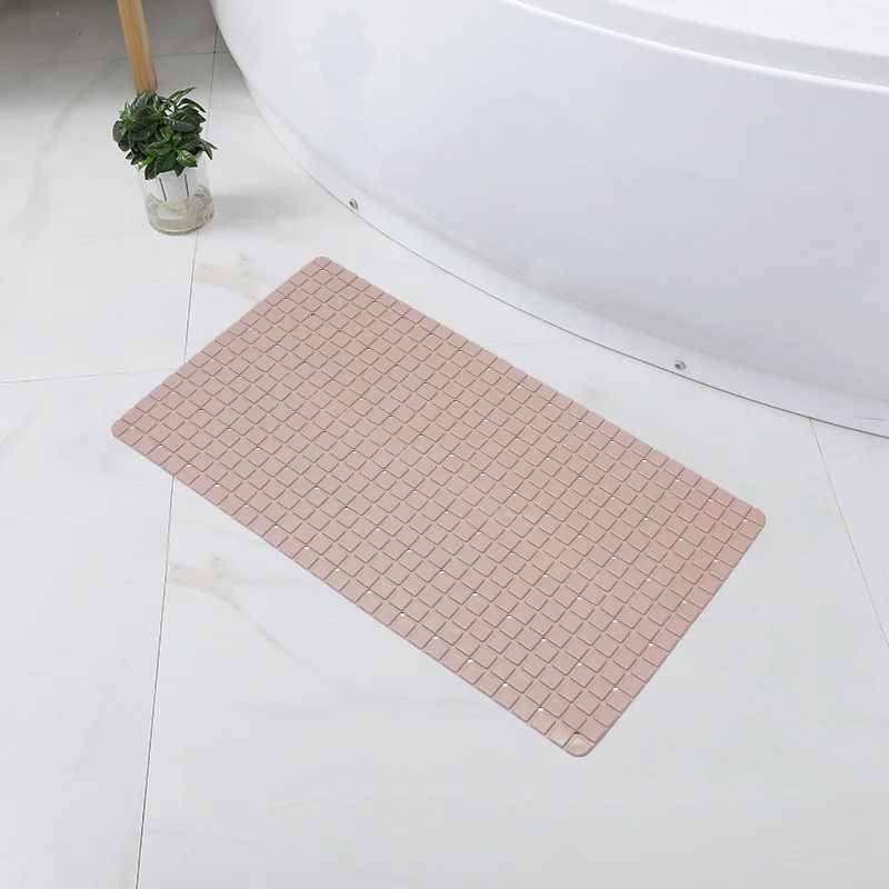 Bathroom Non-slip Mat with Suction Cup Hollow Splicing Waterproof Mat Bathroom Toilet Bathroom Swimming Pool Kitchen Floor Mat