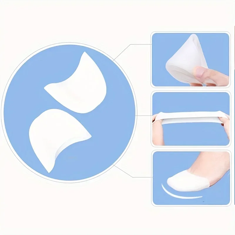 1 paar Gel Zehenkappen Weiche Ballett Pointe Tanz Sportler Schuh Pads Zehen Pads Pointe Silikon Gel Beutel Schutz mit Atmungsaktiv – Detail 5
