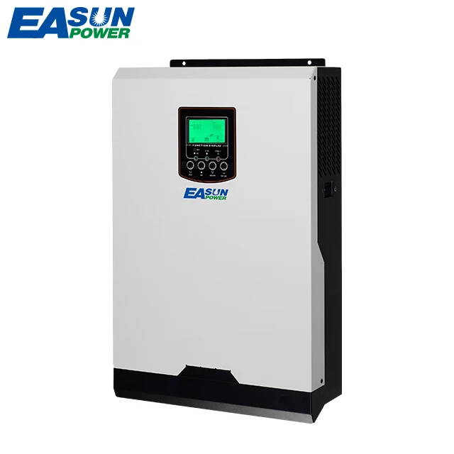 Easun Power Rated 5000 Watt 48V Con Caricatore Pwm Integrato Inverter Solare A Onda Sinusoidale Pura Off Grid