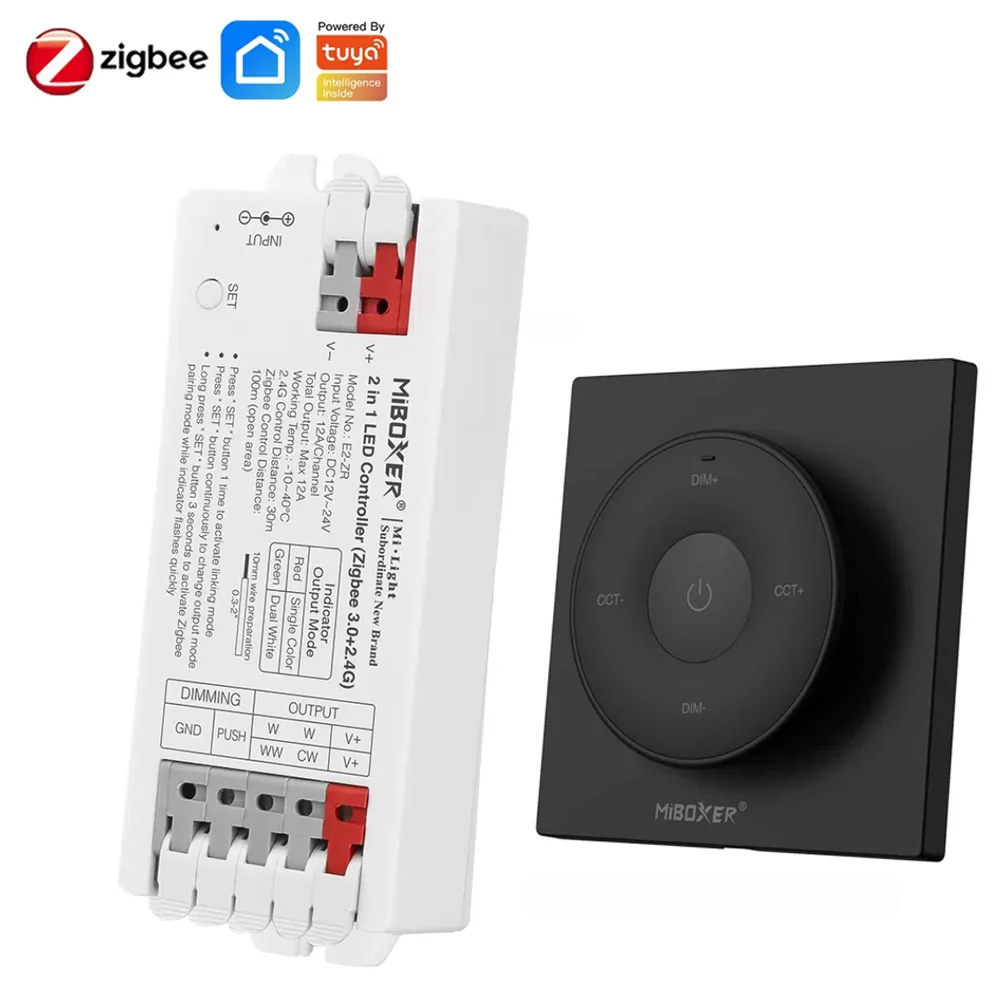 Zigbee302in1LEDControllerDimmer24GRFRemoteControlTuya