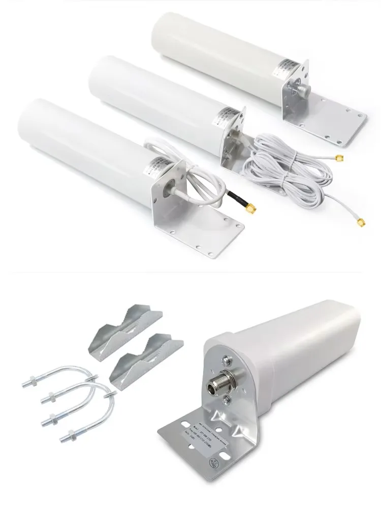 5G Antenna Outdoor 4G LTE Antenna Dual Band 14DBi WiFi Antenna 698-2700 | 3300-3800 MHz Signal Directional Antenna MIMO Router External Antenna SMA