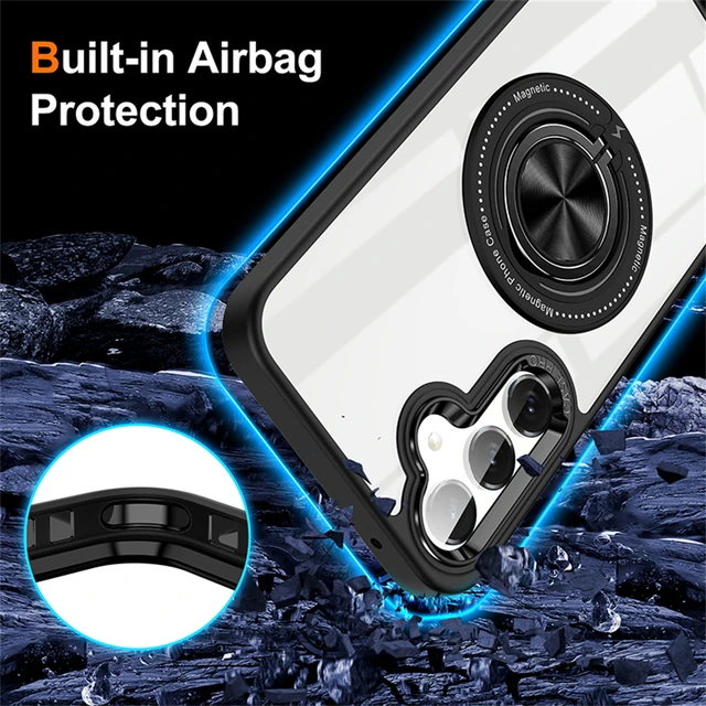 Samsung Magnetic Ring Holder Shockproof Case 3