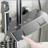 1 Piece Bathroom Wall Mounted Shower Set Multifunctional Practical Shower Kit Four Outlet Adjustable Water Pressure Temperature 2