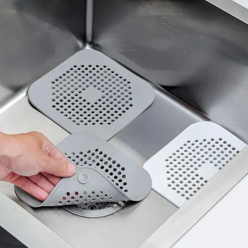 Plug Stopper Kitchen Sewer Silicone Bathroom Floor Bathtub WaterFilter Home Accessories Shower Drain Hair Catcher Sink Strainer