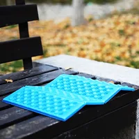 Sitting Cushion Outdoor Foam Padding Foldable Waterproof XPE Cushion Portable Chair Mat Solid Camping Accessories 385x275x11mm 2