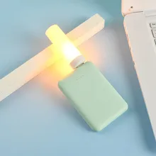 Night Light USB Plug Flame Lamp Computer Mobile Power Charging Mini Portable Simulation Retro Indoor Atmosphere Lighting