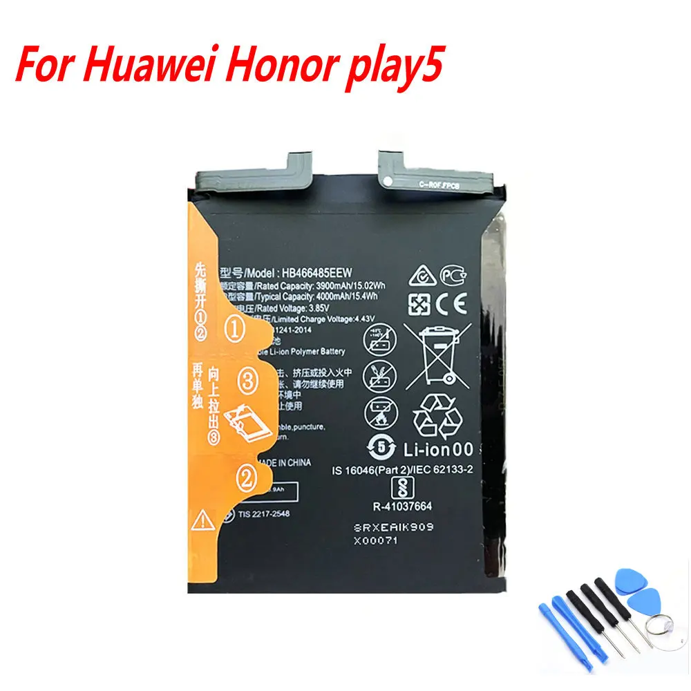 Batteria Originale 3.85V Per Huawei Nova 8 Nova 8I Nova 8Se Nova 8 Pro Honor Play5 Honor 60 Honor 50Pro Honor 50Se