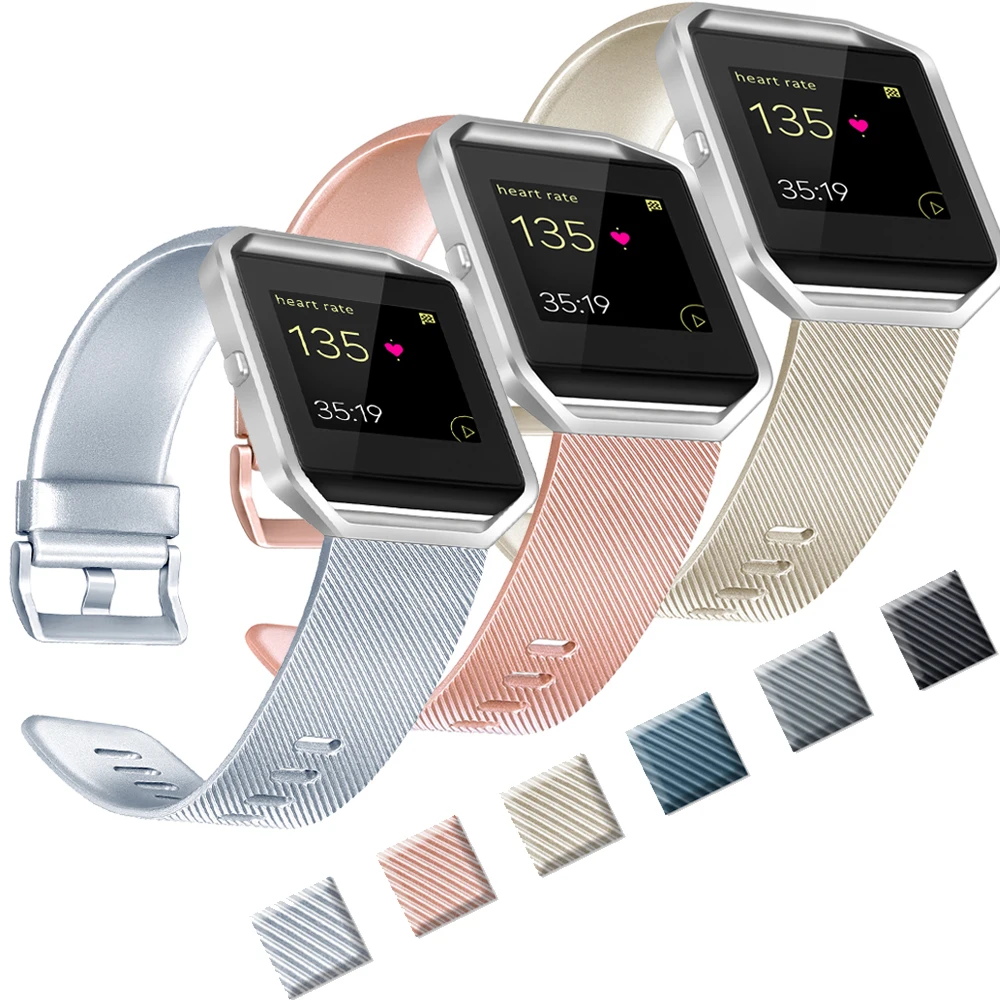Cinturino In Oro Rosa Per Fitbit Blaze Band Di Ricambio Braccialetto Cinturino Cinturino Per Fitbit Blaze Cinturino Smartwatch Accessori