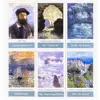 Claude Monet Impressionism art Tarot Deck Leisure Party Table Game Fortune-telling Oracle Cards With Guide Book 5