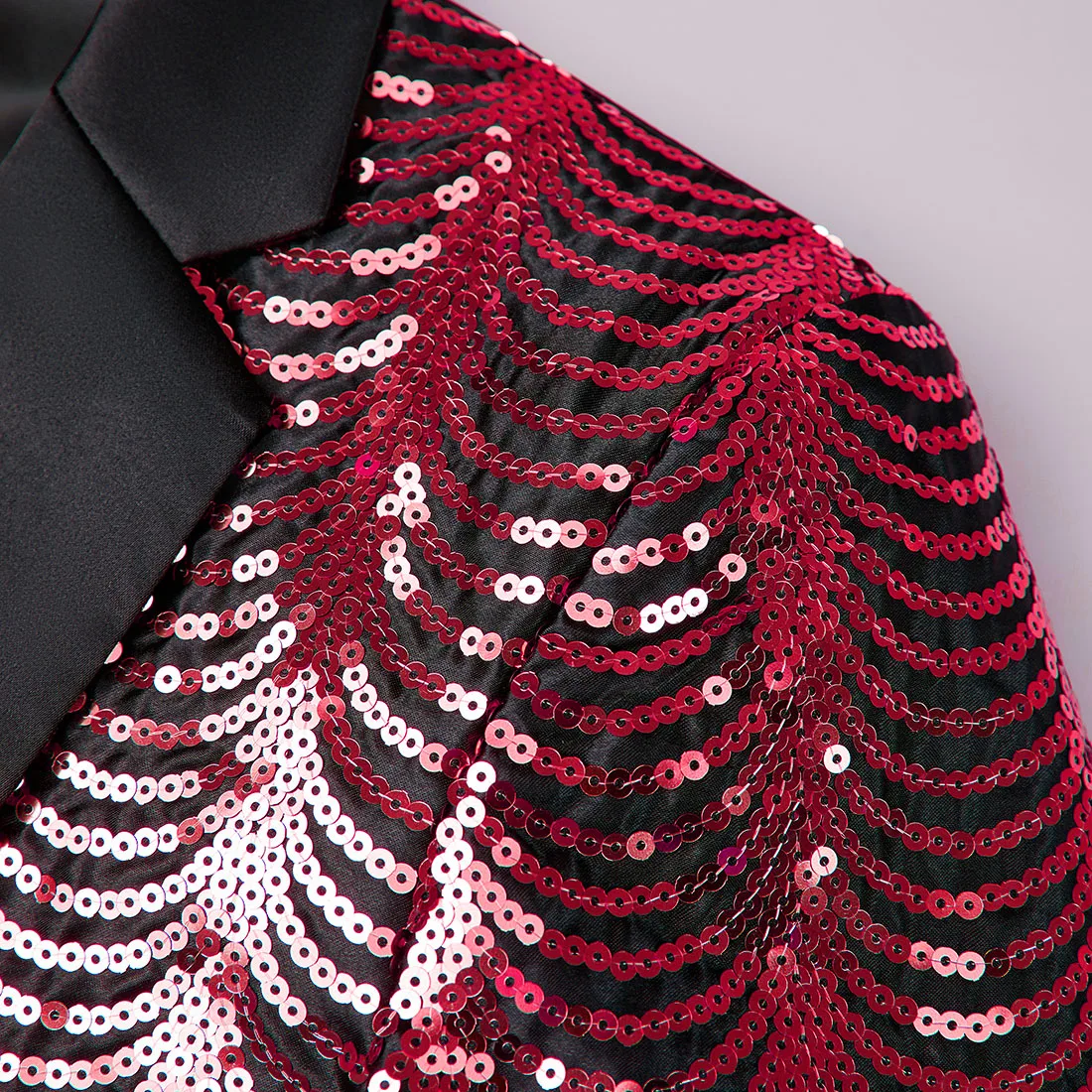 High quality stylish and handsome casual suit jacket Men's business banquet wedding trend boutique sequin suit