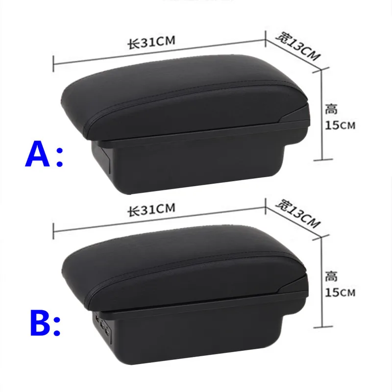 Armlehnenbox für Toyota Yaris Vitz 5-Türer Schrägheck 1998-2011 2005 2006 2007 2008 2009 2010 Auto-Zentral-Aufbewahrungsbox Auto-Zubehör – Detail 15