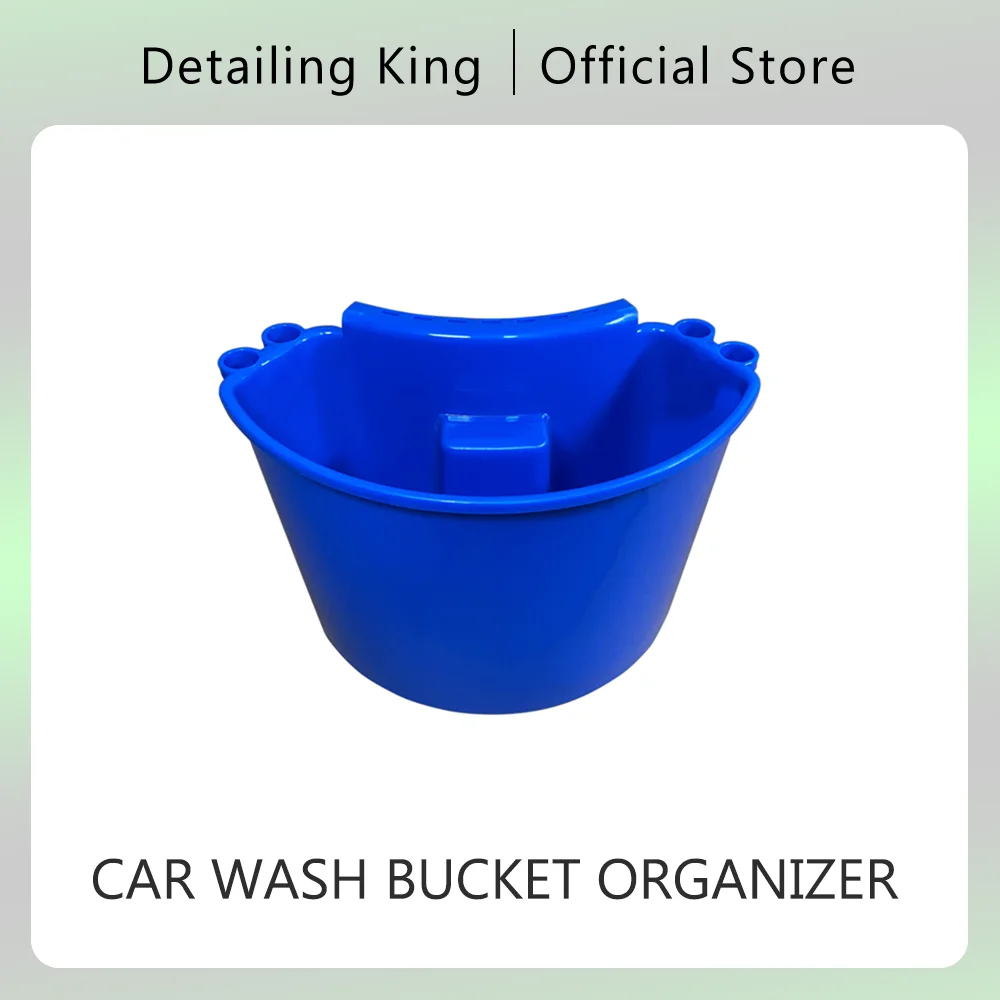 DETAILING KING ® Car Wash Bucket Organizer For Storage Car Detailing