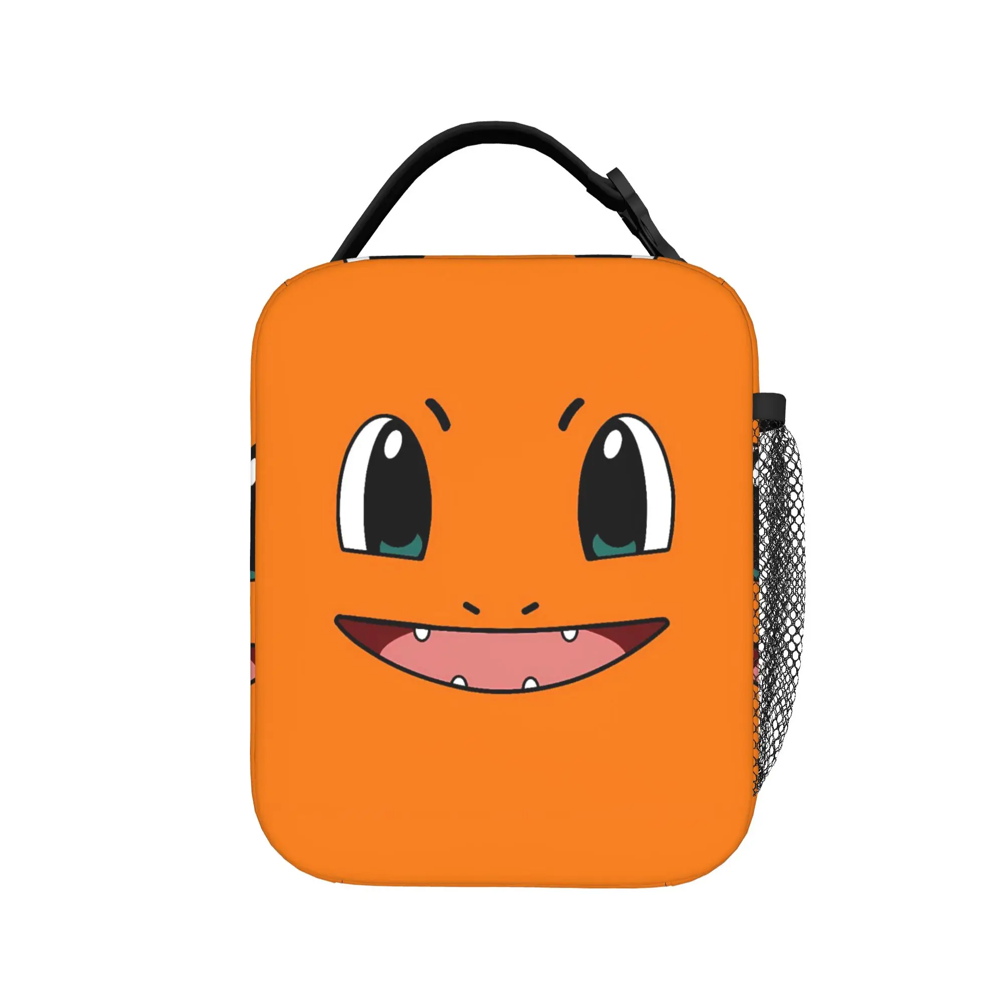 Swirl Fire Manga Lunch Bag - Stylish Portable Oxford Cooler Bag