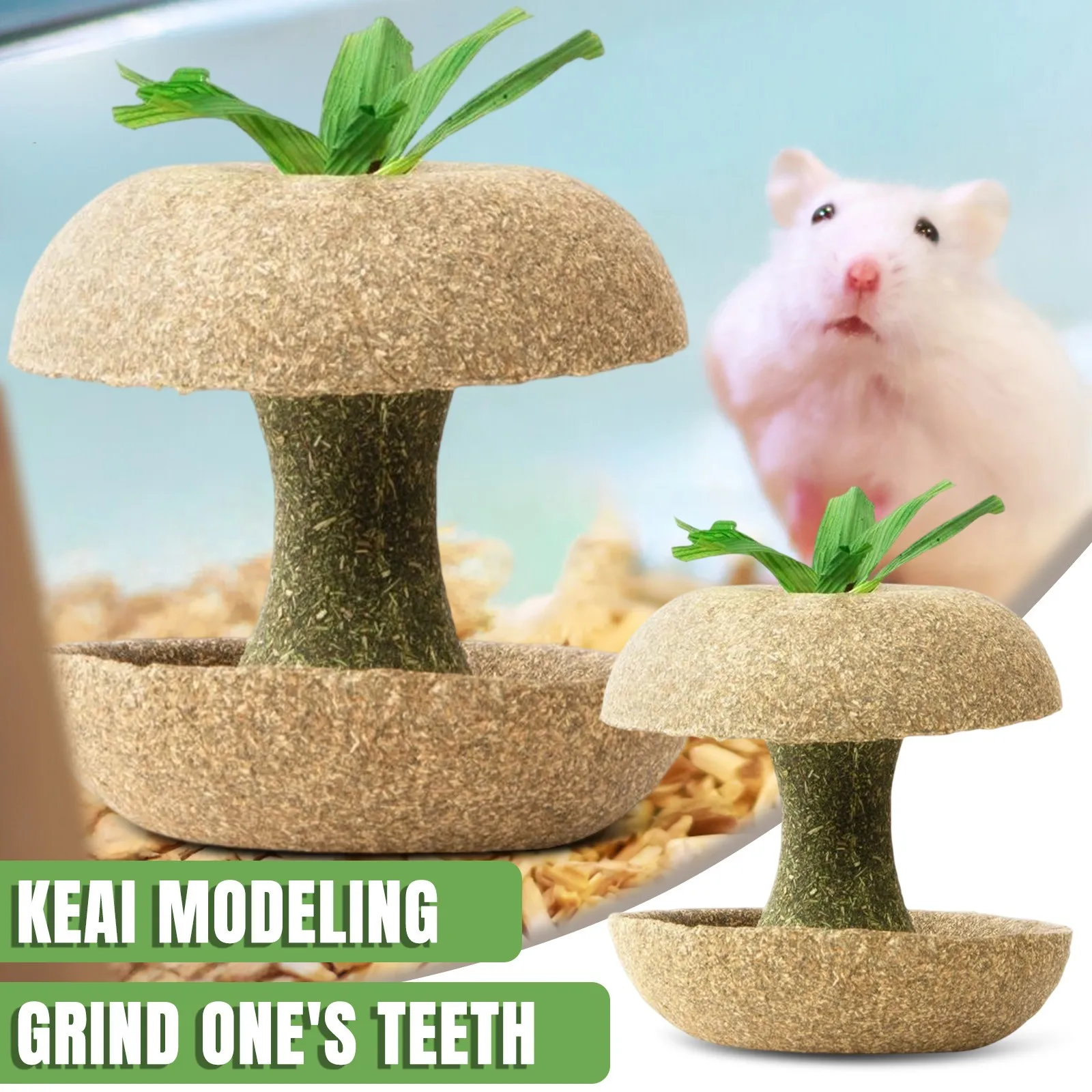 Natural Grass Chewing Sticks For Hamsters And Guinea Pigs_voghion.com