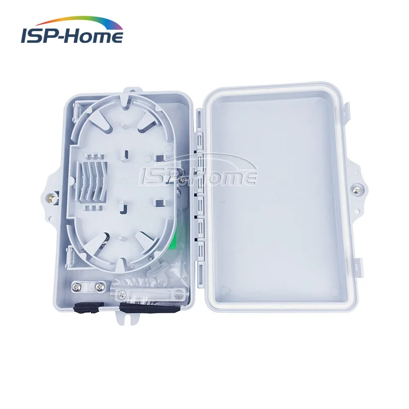 

40PCS of 6 Core FTTH Fiber Optic Distribution Box, Terminal Box ABS outdoor FTTH Terminal Box