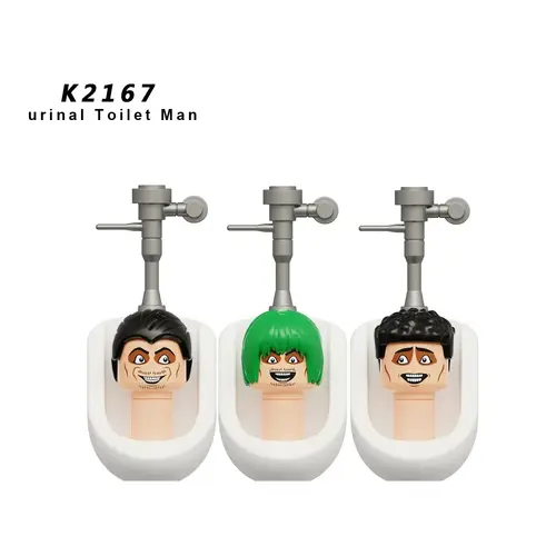 New KDL SWAT Skibidi Toilet Man Figures Anime Block Toys TvMan Titan Cameraman Speakerman Bricks Model Toy Birthday Gift - Image 13