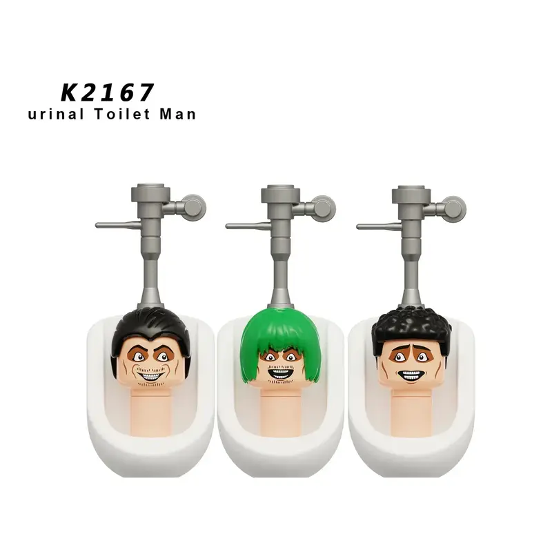 New KDL SWAT Skibidi Toilet Man Figures Anime Block Toys TvMan Titan Cameraman Speakerman Bricks Model Toy Birthday Gift - Image 13
