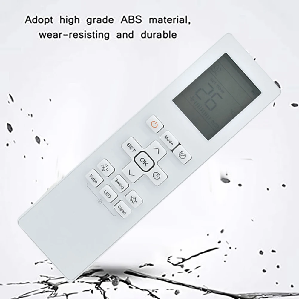 Midea 냉동 난방 에어컨 RG10B (K1)/BGEFU1 DY 용 RG10B (G)/BGEF 에어컨 리모콘