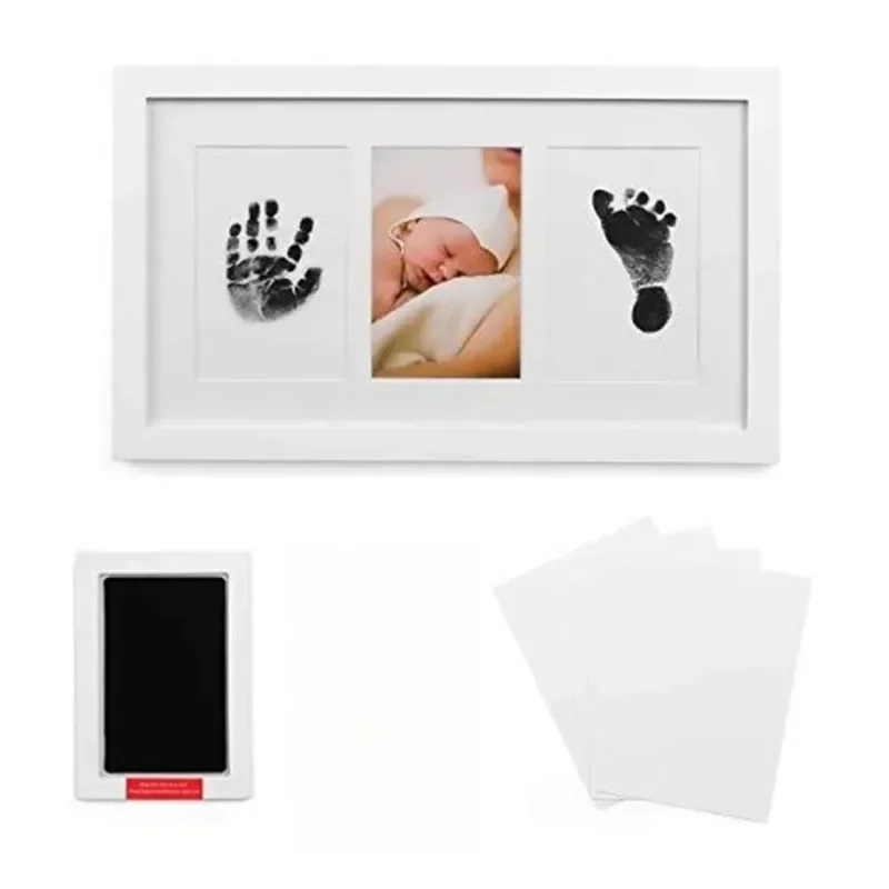 Pet Dog Footprint Handprint Pad Non-toxic Printing Pad Pet Footprint Baby Hands and feet Print Paw Prints Souvenir inkless ink pads ink pads hand and footprint kit pet footprint pads