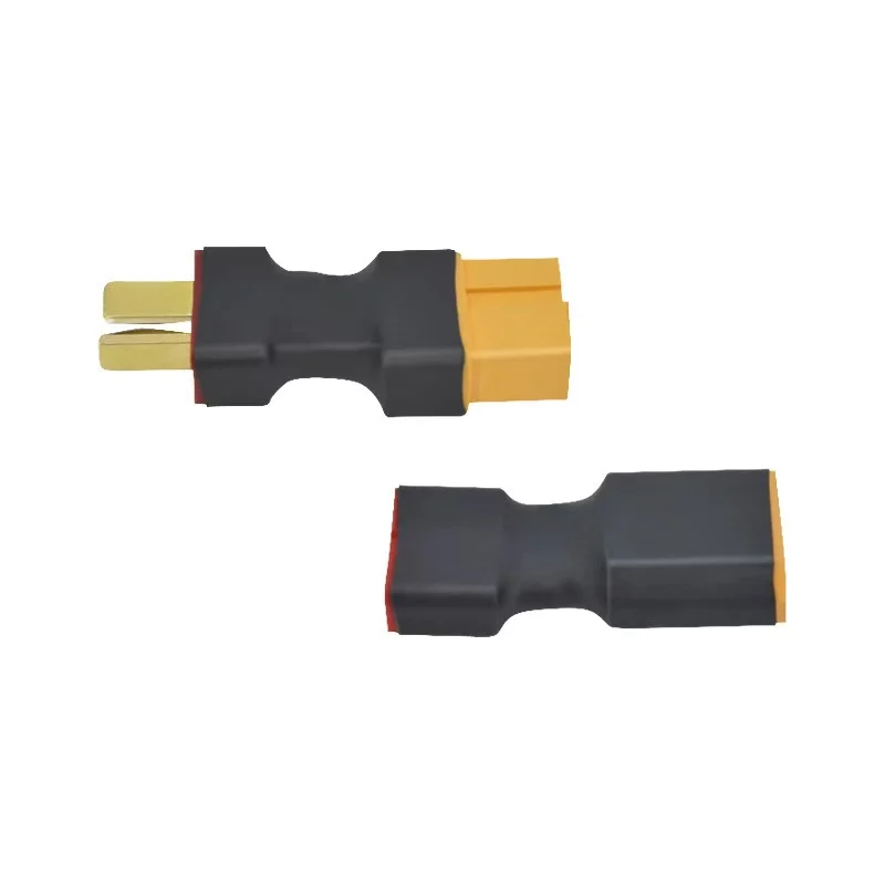 2pcs XT60 Male/Female To T Male/ Female and T-Plug Male/Female To XT60 Male/Female Connector Conversion Adapter for RC Battery 3