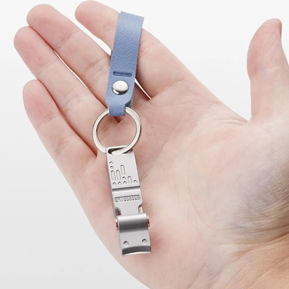 Ergonomic Stainless Steel Manicure Cutter Wide Jaw Anti-splash Nail Clippers Durable Pedicure Tools Beauty