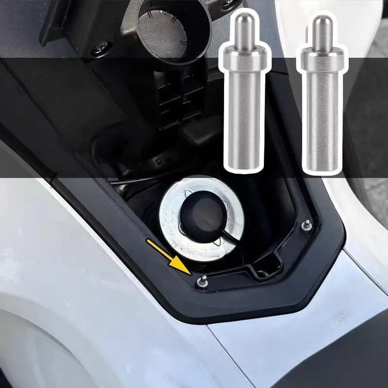 [E] 2Pcs 연료 탱크 캡 플랩 보조 리프팅 이젝터 핀 지원 PCX160/ADV160 오토바이 액세서리 연료 탱크 부품