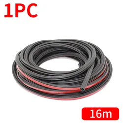 Durable Weatherproof Car Door Seal Strip - 2 - Layer Noise Insulation & Waterproof Protection (16 meters)