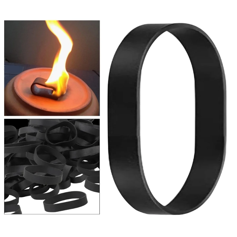 Tactical Rubber Bands Wide Thick Strong UV Resistant Outdoor