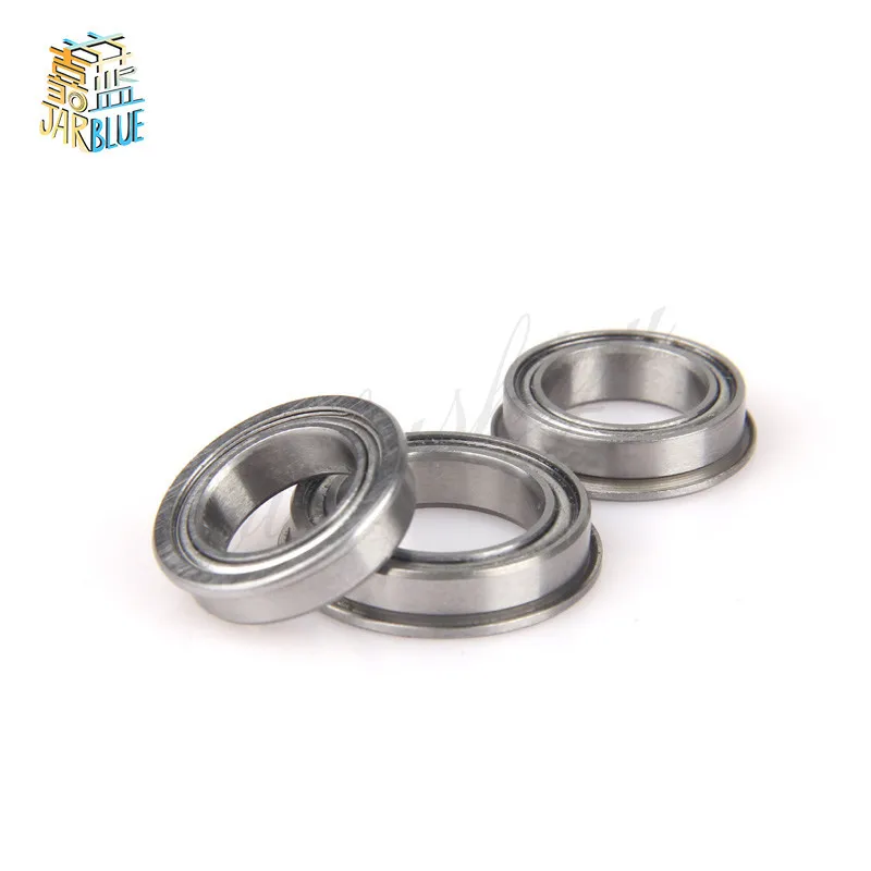 10pcs F682ZZ F683ZZ F684ZZ F685ZZ F686ZZ F687ZZ F688ZZ F689ZZ Flange Ball Bearing Thin Wall Metal Shielded Flanged Bearings