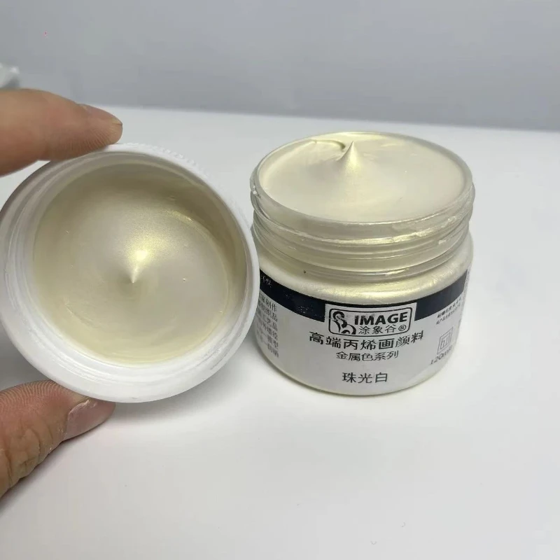Metallic Acrylic Pigment for Textile Fabric Wall Painting