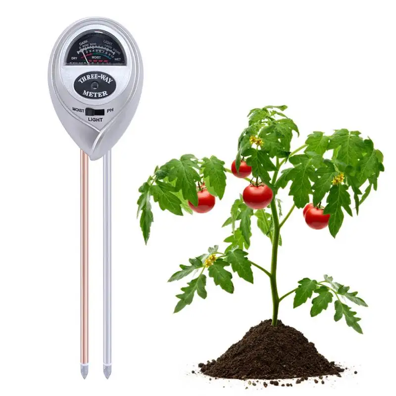 PH Tester Meter Soil Moisture Humidity Meter Sunlight Light Monitor