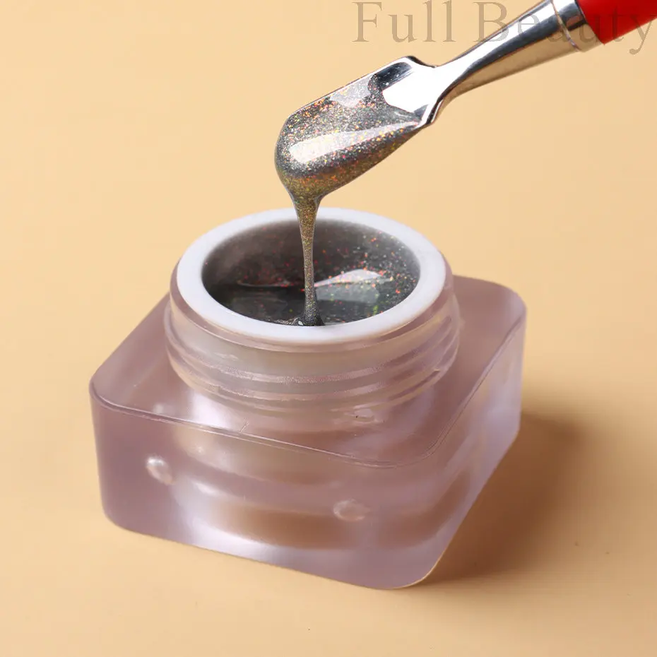 1 PCS Silver Cat's Eye Magnetic Nail Polish Glue (PPG-134)