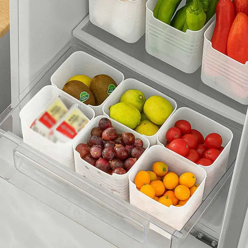 Dropship Storage Box Fridge Organizer Fresh Vegetable Fruit Boxes