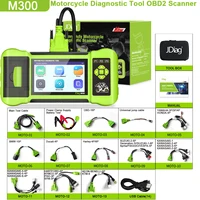 2026 JDiag M300 OBD2 Scanner Motorcycle Diagnostic Tool Moto Scanner Fault Code Read ABS Engine For BMW Yamaha Harley Honda Duca