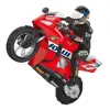 HC-802 1:6 Rc Motorcycle Self Balanced Stunt Simulate Motorcycle With Self Balanced Stunt Romote Control Toy For Kids Children 1