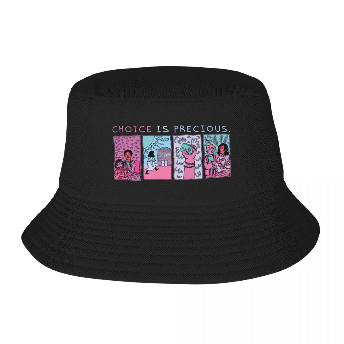 

New Choice is Precious Bucket Hat Sunhat beach hat Rugby Mens Hats Women's