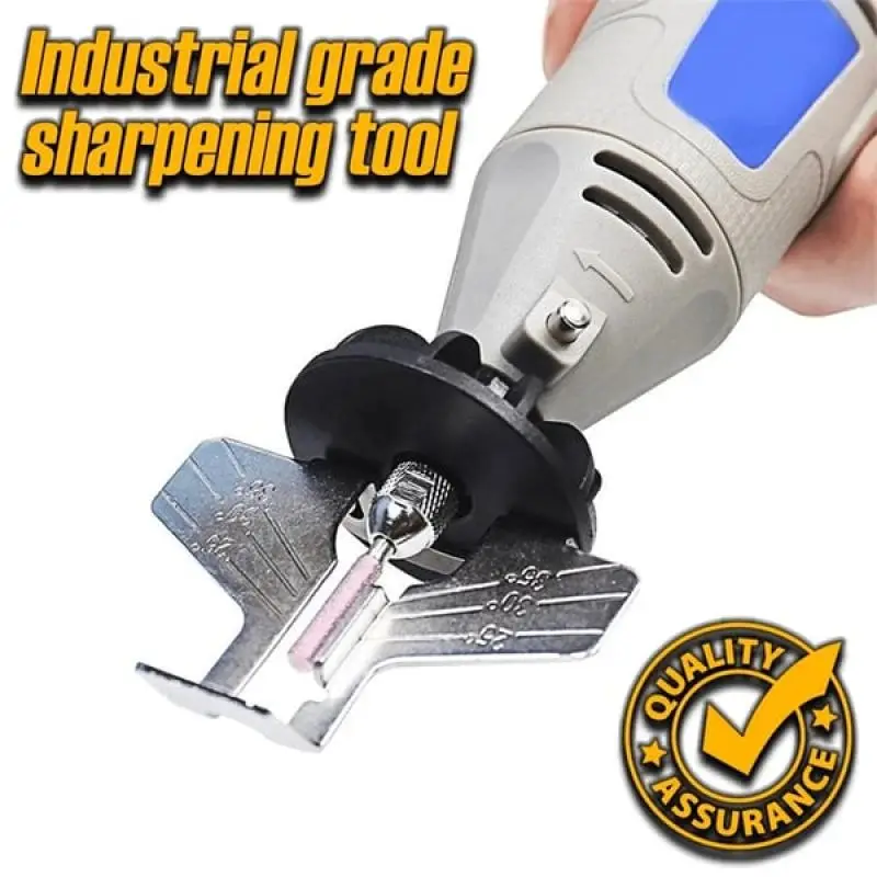 

Chainsaw Sharpening Kit Electric Grinder Sharpening Polishing Attachment Set Saw Chains Tool Drill Rotary Accessories Set