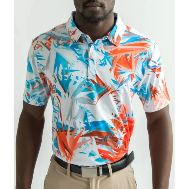 vækstdvale forfader misundelse Summer Golf Wear Golf Men's Performance Jersey Short Sleeve T-shirt  Printing Golf Polo Shirts Quick Dry Sport Clothing Hot Sale _ - AliExpress  Mobile