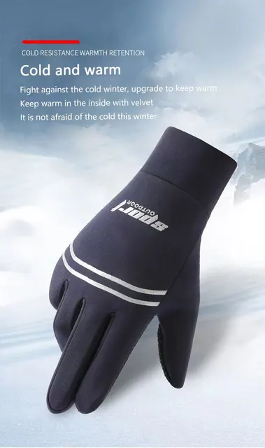 Guanti Invernali Uomo In Vera Pelle Con Fodera Cashmere - Touchscreen Per Guida E Attività Outdoor - Foto 8