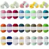 50g Soft Bamboo Cotton Yarn Knitting Wool for Hand Knitting Yarn Crochet Craft Sweater Hat Threads Yarn Fiber Yarn Knitting Yarn 1
