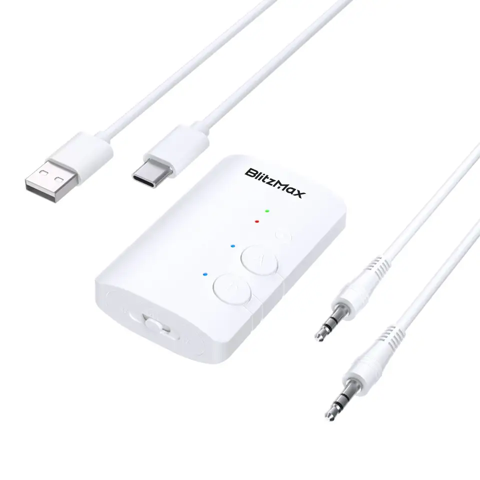 Blitzwolf Bluetooth 5.2 Transmitter Receiver Adapter