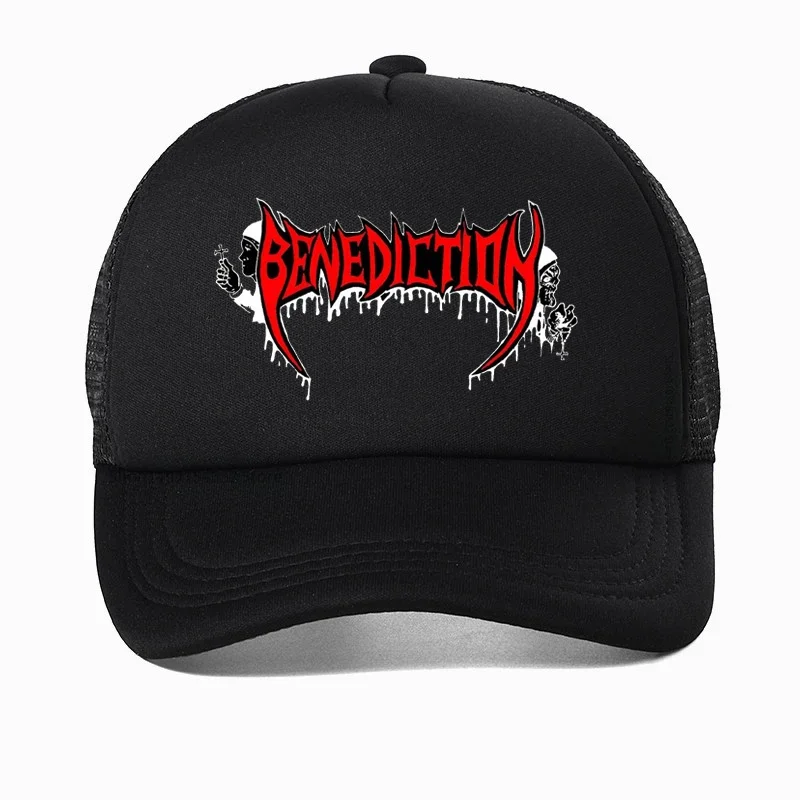 

BENEDICTION SUBCONSCIOUS TERROR NAPALM DEATH NOCTURNUS NEW Baseball cap British Death Metal Band Benediction hat Gorras