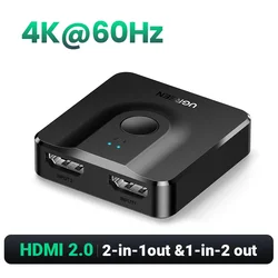 UGREEN 4K Bi-Directional HDMI Switch and Splitter (4K HDMI 2.0)