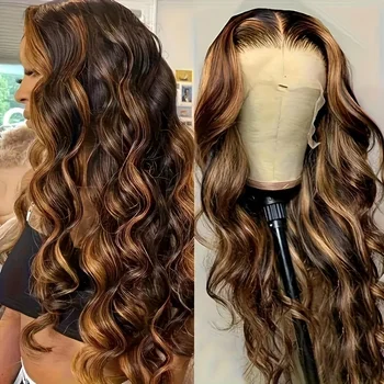 Honey Blonde Body Wave Wig 1