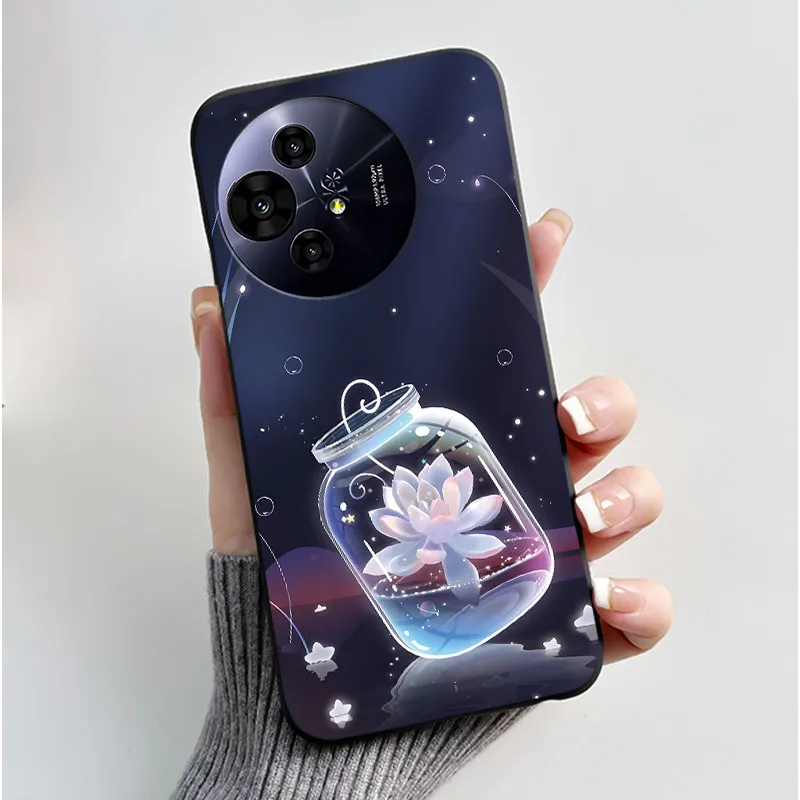 Luxury Cute Love Rabbit Black Soft Silicone Shockproof Phone Case Cover