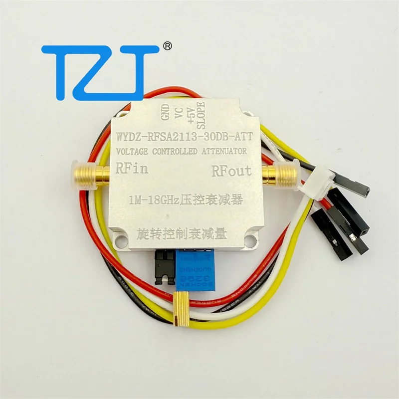 TZT WYDZ-RFSA2113-30DB-ATT 1MHz-8GHz 0-2.5V 전압 제어 RF 감쇠기 모듈(SMA 암 커넥터 포함)