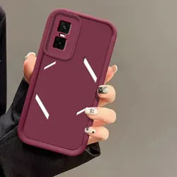 Soft Silicone Bumper Protective Phone Case - Anti - Drop TPU Cover in Black for Infinix GT 30 Pro (RD - JTKS)